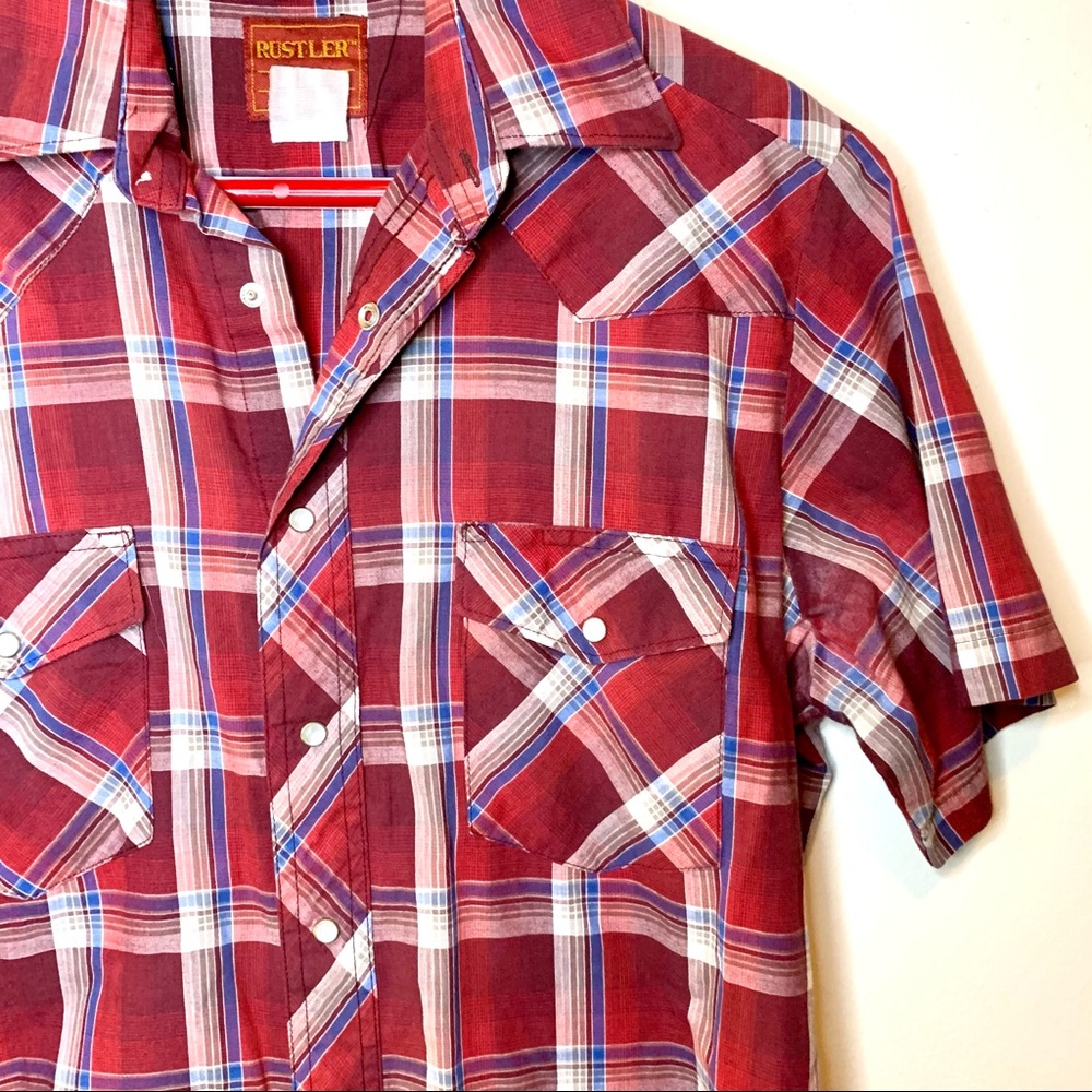 Vintage Pearl Snap Buttondown